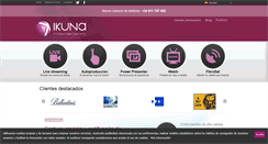 Desktop Screenshot of ikuna.com